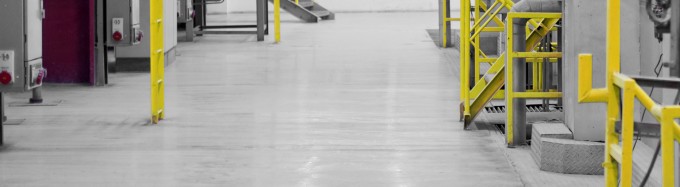 High performance chemically resistant coatings for industrial flooring